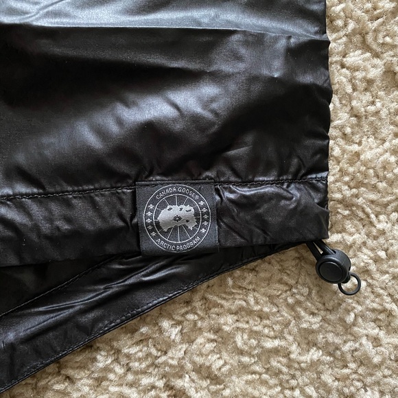 Canada Goose Black Windbreaker Parka Jacket Sz Small - Picture 7 of 16